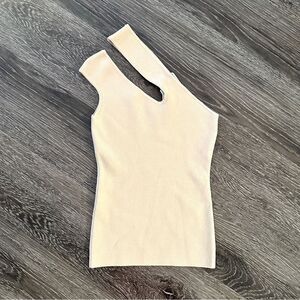 Autumn Cashmere Slash One Shoulder Tank